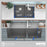 Quartz Composite Grey Kitchen Sink Matte 7