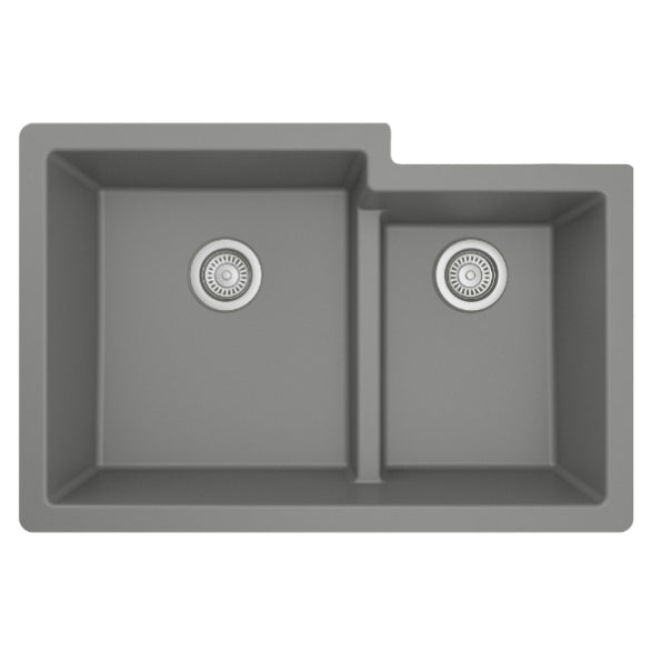 Quartz Composite Grey Kitchen Sink Matte 1