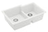 Quartz Composite White Kitchen Sink Matte 2
