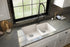 Quartz Composite White Kitchen Sink Matte 4