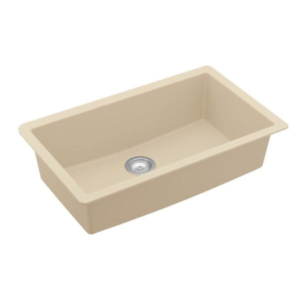 Quartz Composite Bisque Kitchen Sink Matte 2