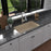 Quartz Composite Bisque Kitchen Sink Matte 3