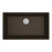 Quartz Composite Brown Kitchen Sink Matte 1