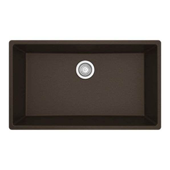 Quartz Composite Brown Kitchen Sink Matte 1