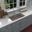 Quartz Composite Concrete Kitchen Sink Matte 3