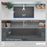Quartz Composite Grey Kitchen Sink Matte 6