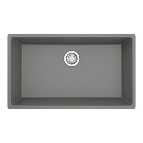 Quartz Composite Grey Kitchen Sink Matte 1
