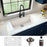 Quartz Composite White Kitchen Sink Matte 3