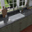 Quartz Composite White Kitchen Sink Matte 4
