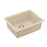 Quartz Composite Bisque Kitchen Sink Matte 2