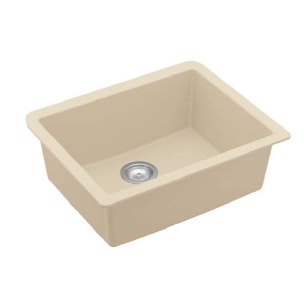 Quartz Composite Bisque Kitchen Sink Matte 2