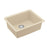 Quartz Composite Bisque Kitchen Sink Matte 2