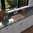 Quartz Composite Bisque Kitchen Sink Matte 3