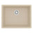 Quartz Composite Bisque Kitchen Sink Matte 1