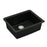 Quartz Composite Black Kitchen Sink Matte 2