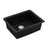 Quartz Composite Black Kitchen Sink Matte 2