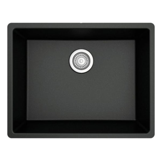 Quartz Composite Black Kitchen Sink Matte 1
