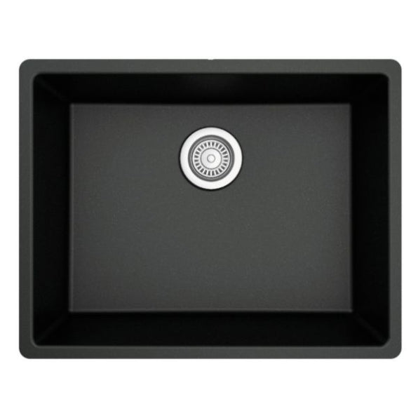 Quartz Composite Black Kitchen Sink Matte 1