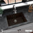 Quartz Composite Brown Kitchen Sink Matte 4
