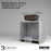 Quartz Composite Brown Kitchen Sink Matte 8