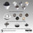 Quartz Composite Brown Kitchen Sink Matte 8