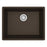 Quartz Composite Brown Kitchen Sink Matte 1