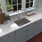 Quartz Composite Concrete Kitchen Sink Matte 3