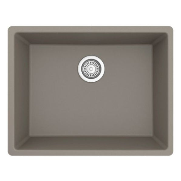 Quartz Composite Concrete Kitchen Sink Matte 1