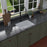 Quartz Composite White Kitchen Sink Matte 4