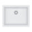 Quartz Composite White Kitchen Sink Matte 1