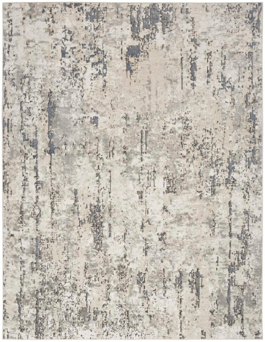 Quarry Polypropylene & Polyester Ivory Blue Grey IVBLG