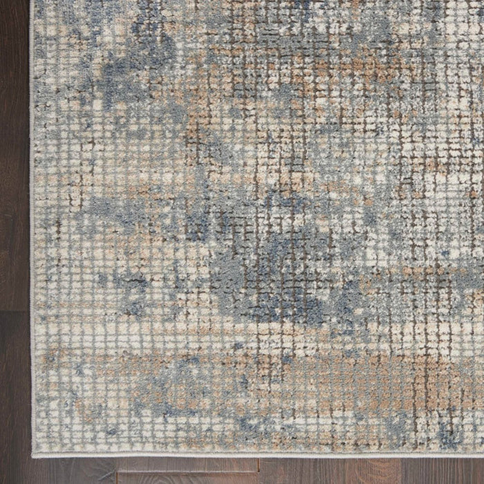 Quarry Polypropylene & Polyester BLBGE Blue Beige