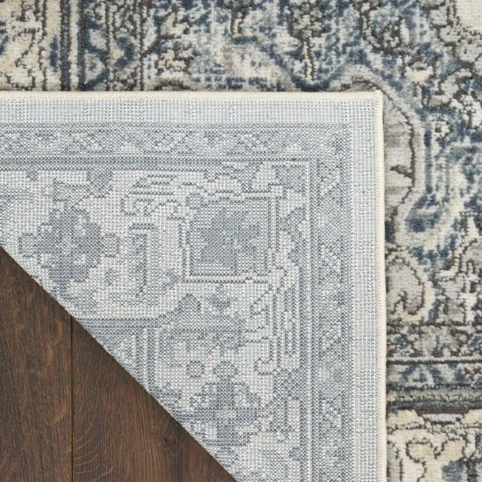 Quarry Polypropylene & Polyester Ivory Navy IVNAV