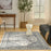Quarry Polypropylene & Polyester Ivory Navy QUA18 IVNAV