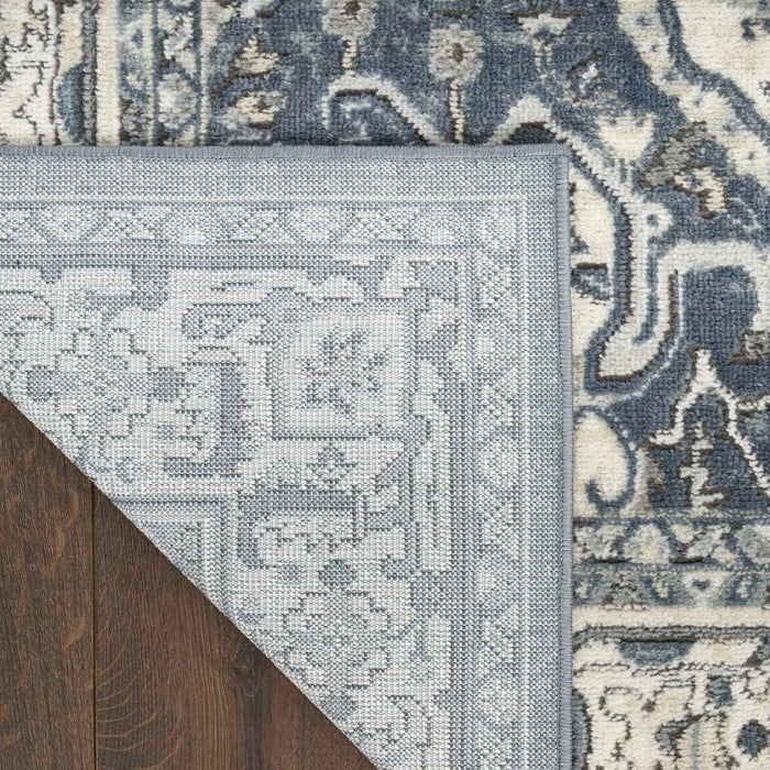 Quarry Polypropylene & Polyester Navy Ivory NAVIV