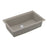 Quartz Composite Concrete Kitchen Sink Matte 3