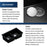 Quartz Composite Black Kitchen Sink Matte 8