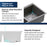Quartz Composite Concrete Kitchen Sink Matte 7