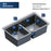 Quartz Composite Grey Kitchen Sink Matte 2