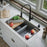 Quartz Composite Grey Kitchen Sink Matte 4