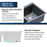 Quartz Composite Grey Kitchen Sink Matte 7