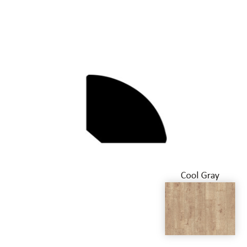 Moonlight Wood Cool Gray Laminate Wood Moulding / Trim Embossed 1