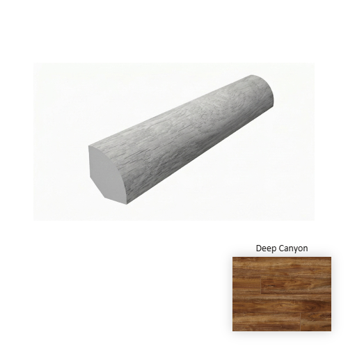 Foundation Vinyl Deep Canyon Quarter Round Urethane 1