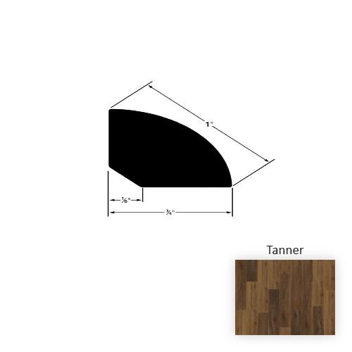 Empower Wood Tanner Quarter Round Embossed 1