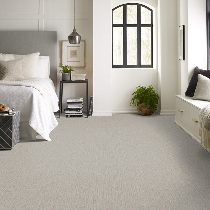 Quiet Refuge Soft Rain Polyester Carpet - Textured