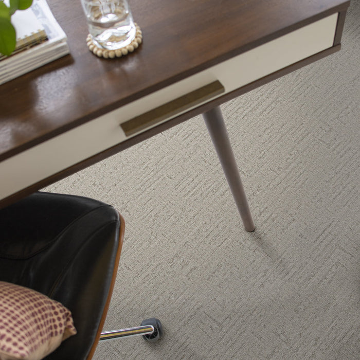 Quiet Refuge Soft Rain Polyester Carpet - Textured