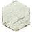Retro Porcelain Blanco Hex Tile Matte 1