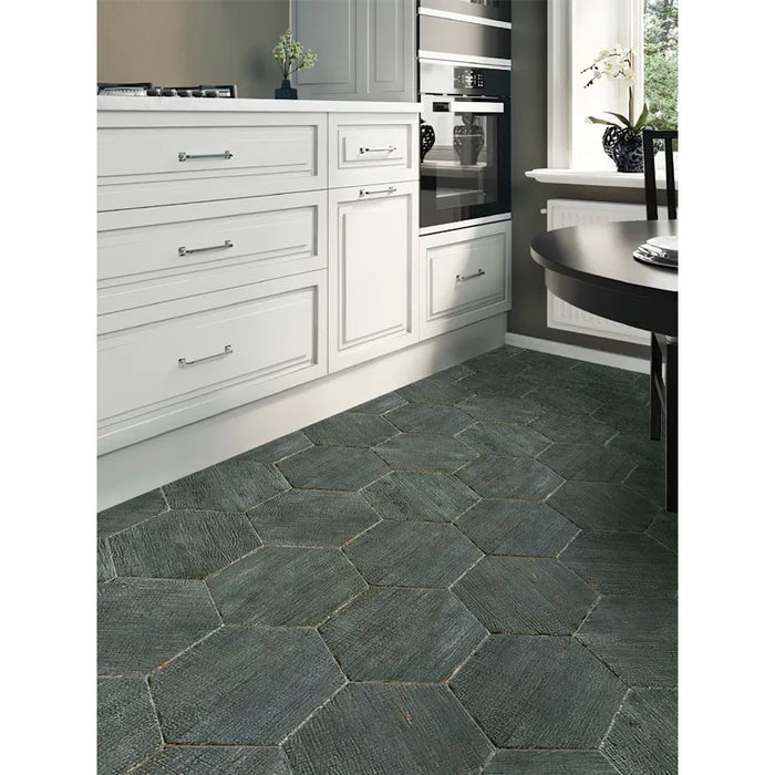 Retro Porcelain Cendra Hex Tile Matte 2