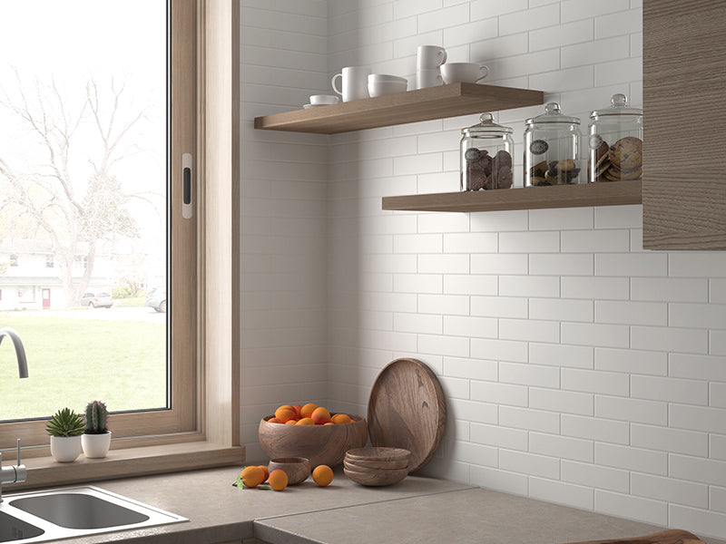High Ridge White Mir Ridge White Matte Ceramic Tile | Lowest Price — Stone & Tile Shoppe ...