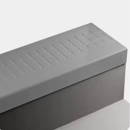Johnsonite Pewter RNSQ-38-4-SQ